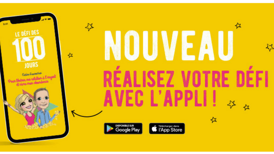 L'application du Défi des 100 Jours Abondance disponible sur smartphones !