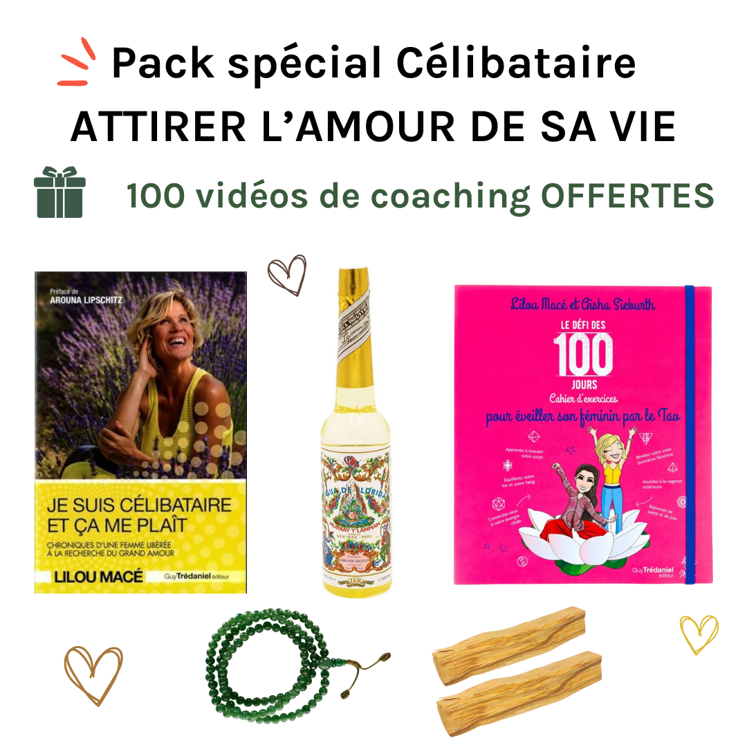 Pack SPÉCIAL CÉLIBATAIRE : Attirer l'amour de sa vie