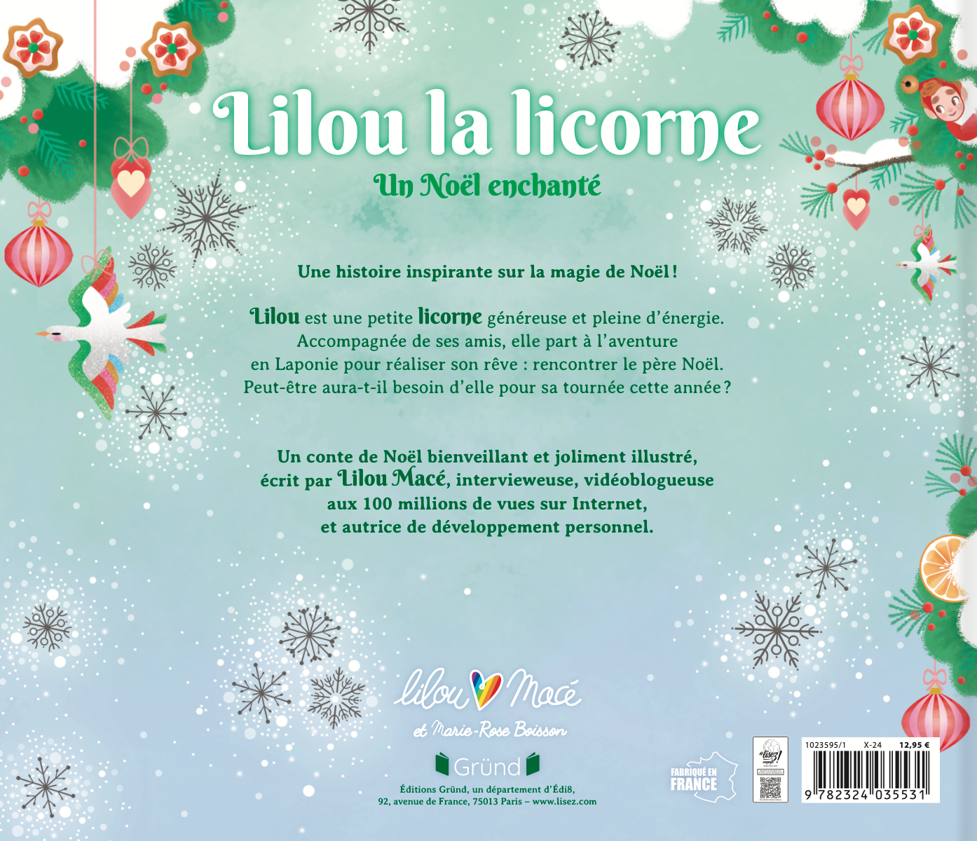 Précommande - Lilou la Licorne - Un Noël enchanté (Vol.5)