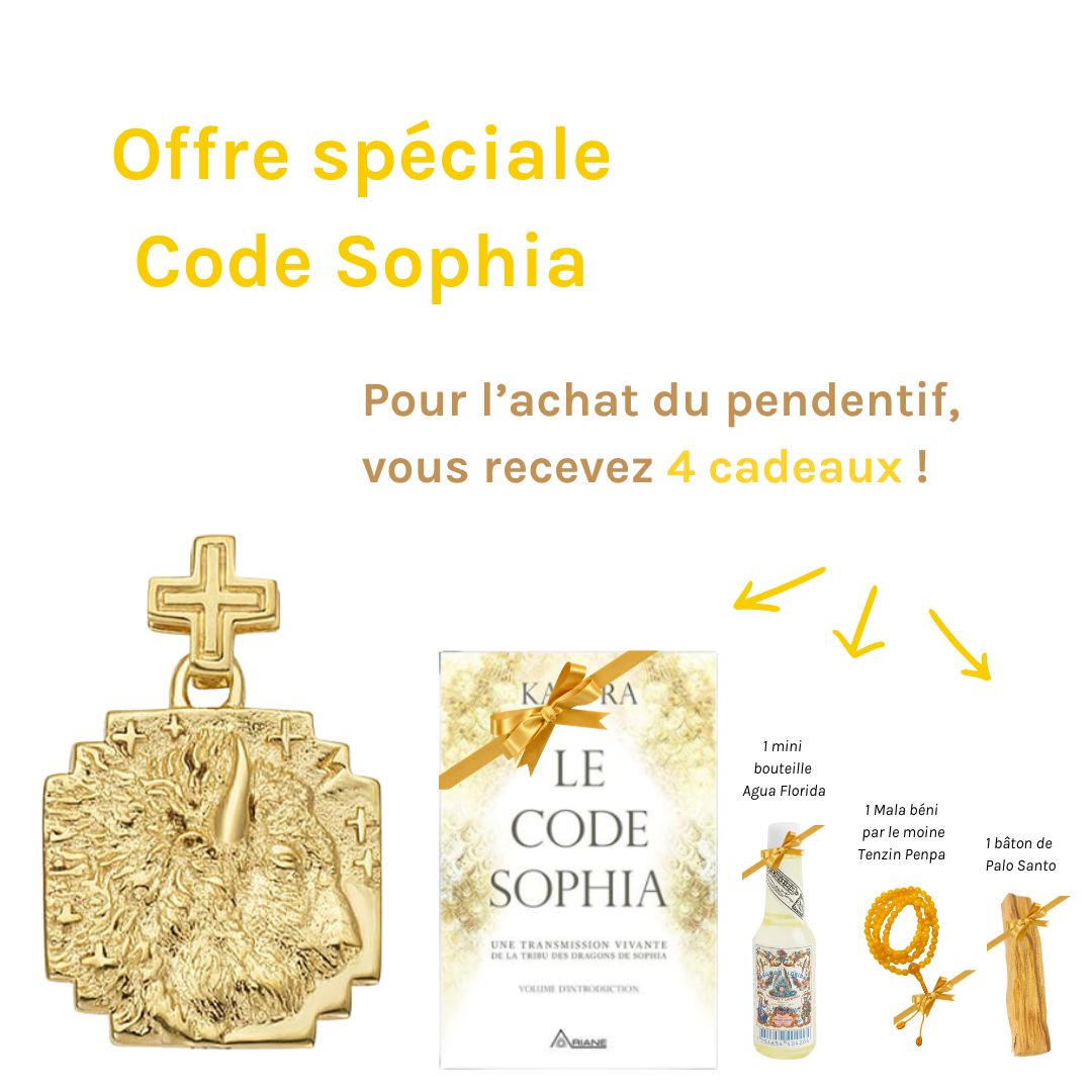 Pendentif Miracle Femme Buffalo en VERMEIL | LE CODE SOPHIA