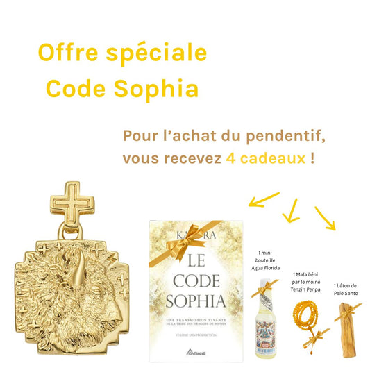 Pendentif Miracle Femme Buffalo en VERMEIL | LE CODE SOPHIA