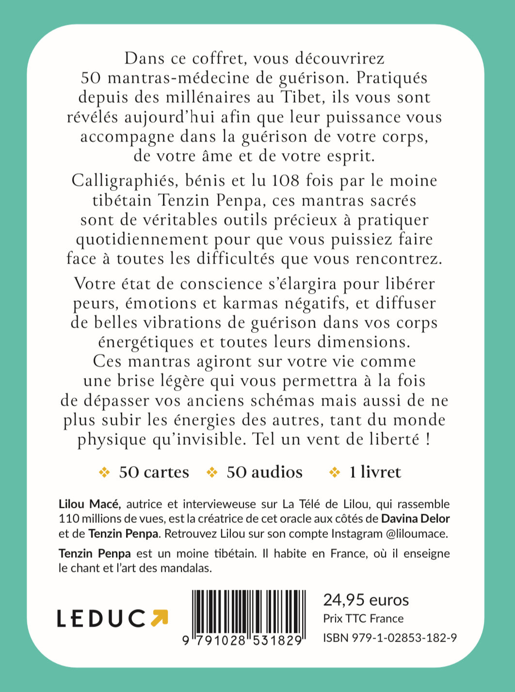 Précommande - Mantras sacrés: 50 puissants mantras de guérison - Lilou Macé