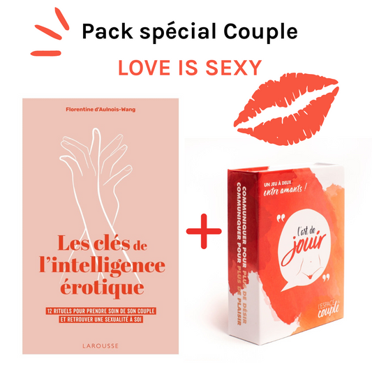 Précommande - Pack SPÉCIAL COUPLE : Love is sexy