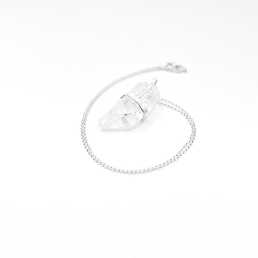 Collier Petit Quartz serti argent