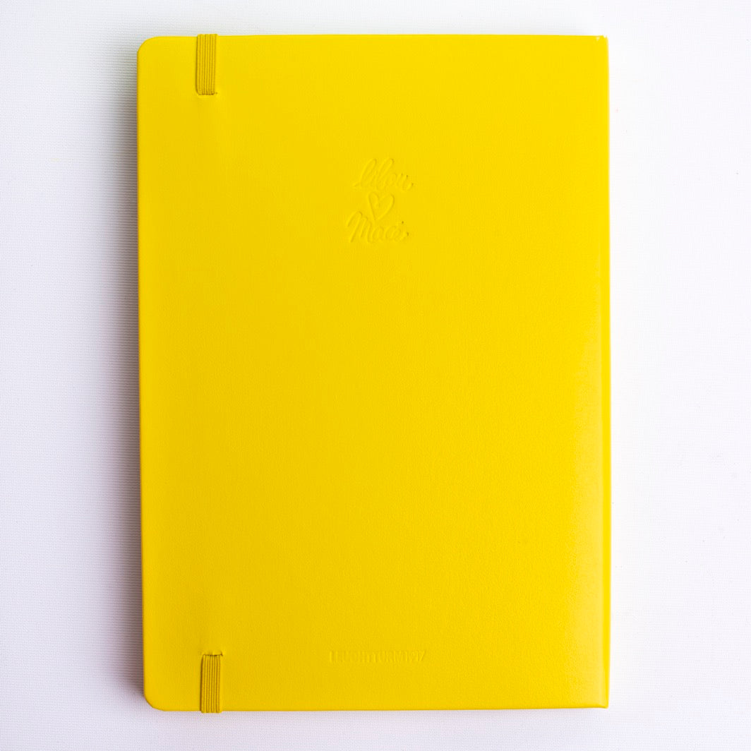 Carnet de notes JAUNE CITRON ABONDANCE