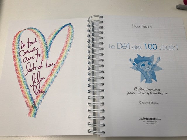 Précommande - PACK Cahier d'exercices du Défi des 100 jours VIE EXTRAORDINAIRE  + Carnet de notes