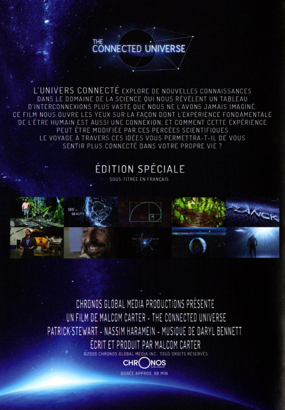 DVD Film L'UNIVERS CONNECTE Nassim HARAMEIN